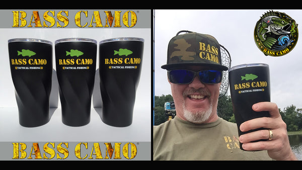 Fall Festival Of Savings ! 3 Bass Camo Items ! UPF50 Sun Safe Long Sleeve Shirt 20oz Insulated Travel Mug 4" Round Vinyl Decal