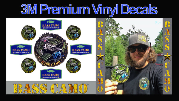 Breast Cancer Awareness Sale ! 3 Bass Camo Items ! Lady Angler V-Neck Tee 3D Script Snap Back Hat 4" Round Vinyl Decal